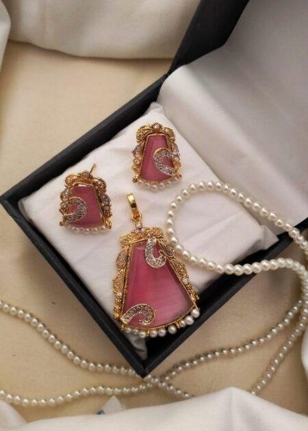 Egyptian Locket Set 001 - Pink