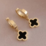 Clover Hoop Earrings