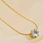 Single Stone Pendant