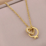 Ring In Heart Pendant