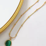 Green Stone Pendant