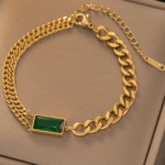 Greeny Stone Bracelet