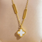 Classy Chain Clover Pendant
