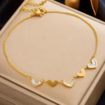 Classy Heart Bracelet