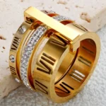 3 Layered Zirconia Ring