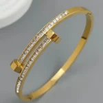 Double Wrap Stone Handcuff