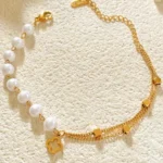 Transparent Clover Bracelet