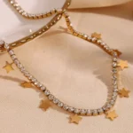 Zircon Star Pendant