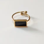 Black Recto Ring