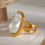 Dent In Pearl Ring