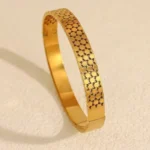 Hexagon Lattice  Cuff