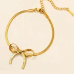 Snaky Bow Bracelet