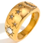 Luna Star Ring