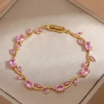 Tulip Bracelet - Pink