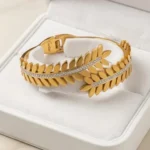 Leafy Openable Cuff