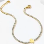 Cubic Leaf Bracelet