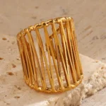 Wide Cage Ring