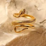 Classy Snake Ring